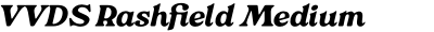 VVDS Rashfield Medium Italic